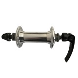 Втулка алюмінієва передня під ексцентрик на промпідшипнику ( V-Brake) Silver 36H